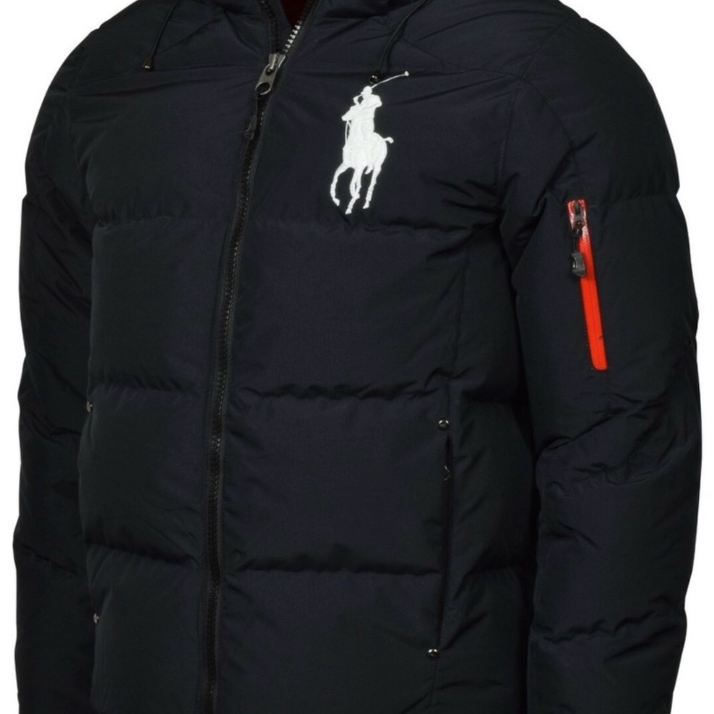 Ralph Lauren Men's Navy Goose Down Puffer Jacket 3XLT worn once